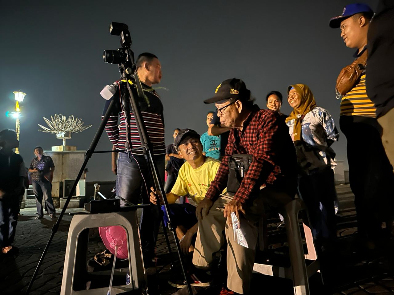 Pj Wako Ratu Dewa 'Bergerak' Lagi, Malam-malam Tinjau Pelataran BKB, Ini Poin untuk Ikon Wisata Palembang
