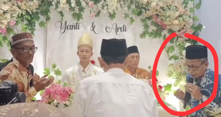 Petugas P2UKD Tanjung Lago Banyuasin Meninggal Depan Pengantin Usai Bacakan Doa di Acara Akad Nikah 