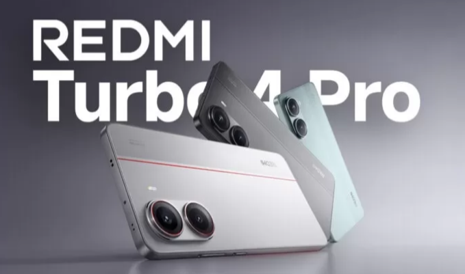 Smartphone Redmi Turbo 4 Pro Dirancang Dengan Tampilan Desain Bodi Premium dengan Bazel Tipis