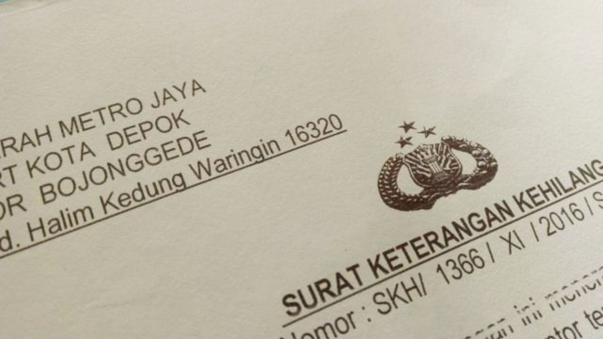 Cara Mengurus Surat Kehilangan Dokumen Penting di Polsek Terdekat Paca Mudik Lebaran 2026