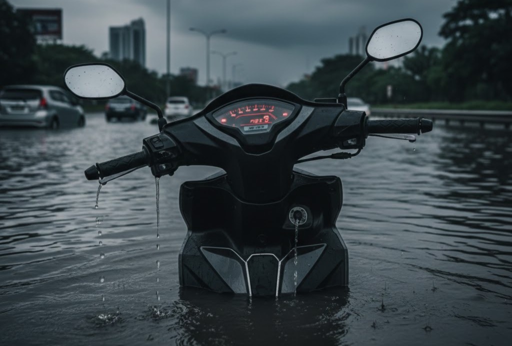 Lampu Check Engine Menyala Setelah Terjang Banjir Ini Biang Kerok Sensor O2 Motor Injeksi yang Sering Error
