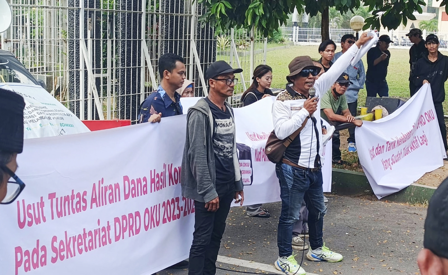Aktivis BONKKAR Desak Kejati Sumsel Tuntaskan Dugaan Korupsi di DPRD OKU
