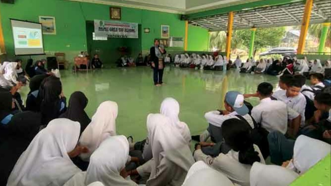 Tekan Pernikahan Dini, Pengadilan Agama Muara Enim Datangi Sekolah