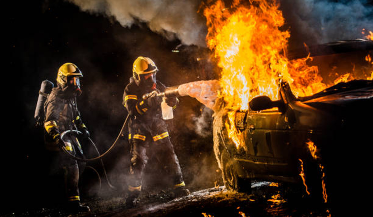 Bus Jurusan Medan-Palembang Terbakar di Jambi, Diduga Korsleting Listrik