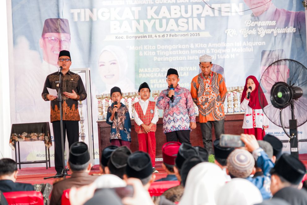 STQH ke-XII Kabupaten Banyuasin 2025: Seleksi Qari dan Qariah Terbaik untuk Mewakili Provinsi