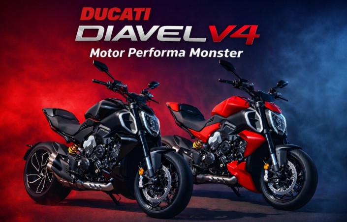 Ducati Diavel V4: Mesin Baru Performa Monster, dan Definisi Motor Sport Cruiser