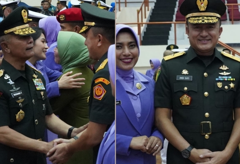 LAPOR, Putra Palembang Ini Pecah Bintang Bersama 96 Perwira Tinggi TNI Lainnya 