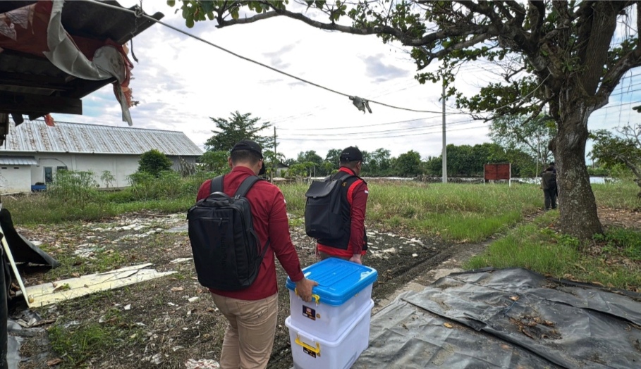 Kejari OKI Masih Pelajari Dokumen Hasil Penggeledahan Kasus KUR Petani Tambak