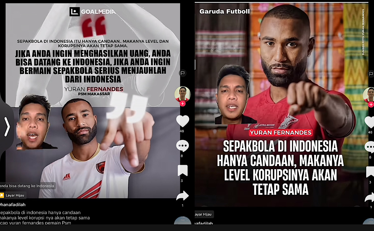 Sepakbola di Indonesia Hanya Candaan Bagi Yuran Fernandes, Maka Level Korupsinya Akan Tetap Sama