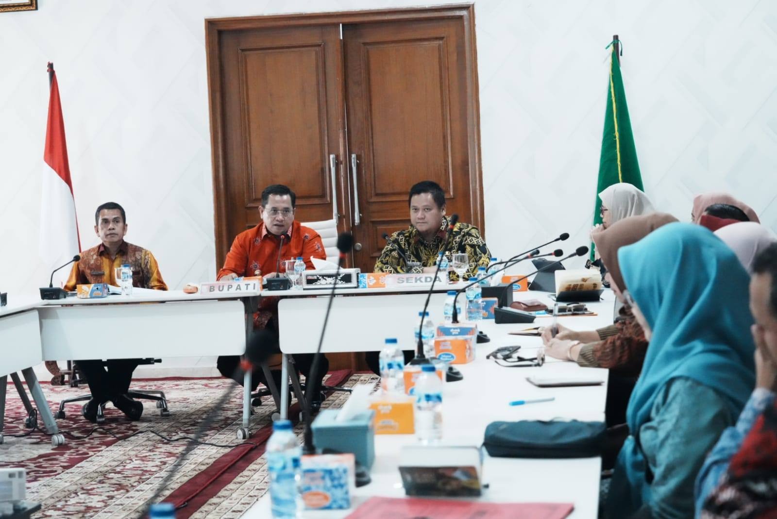 Bupati Banyuasin Pimpin Rakor E-Monev ProSN, Targetkan Kinerja Tinggi