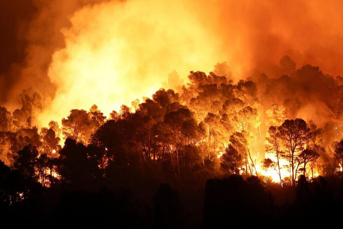 90 Hektare Hutan di Prancis Terbakar, 20 KK Dievakuasi