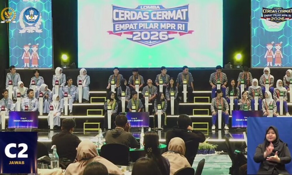 Pimpinan MPR Puji Sikap SMAN 1 Pontianak Tolak Final LCC 4 Pilar RI Diulang