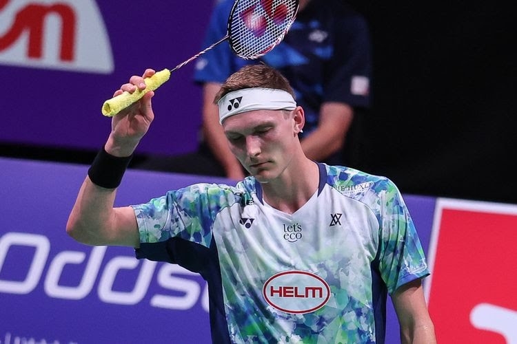 Viktor Axelsen Dipecundangi Pebulutangkis India HS Prannoy di Hadapan Publiknya Sendiri     