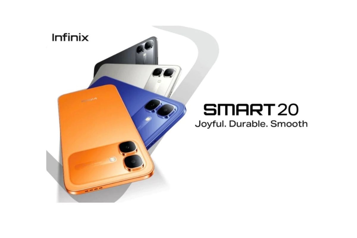  HP Infinix SMART 20 Dibanderol Cuma Rp 1 Jutaan: Hadirkan Layar Refresh Rate 120Hz 