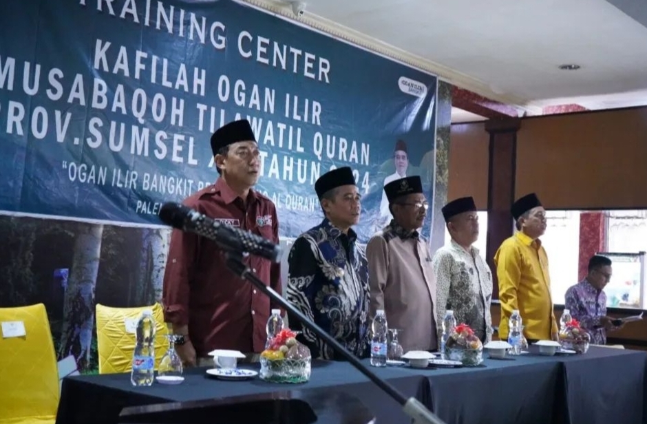 Buka Training Center MTQ Kafilah Ogan Ilir, Wabup Ardani Berharap Jadi Juara Umum Lagi