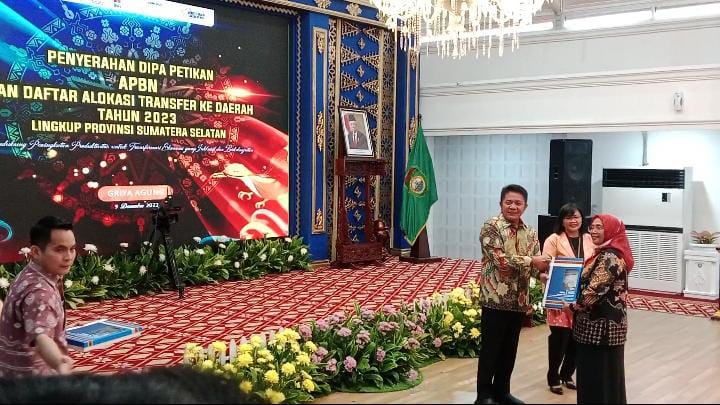 Gubernur Sumsel Serahkan DIPA, Pemda Diminta Hindari Proyek Mercusuar