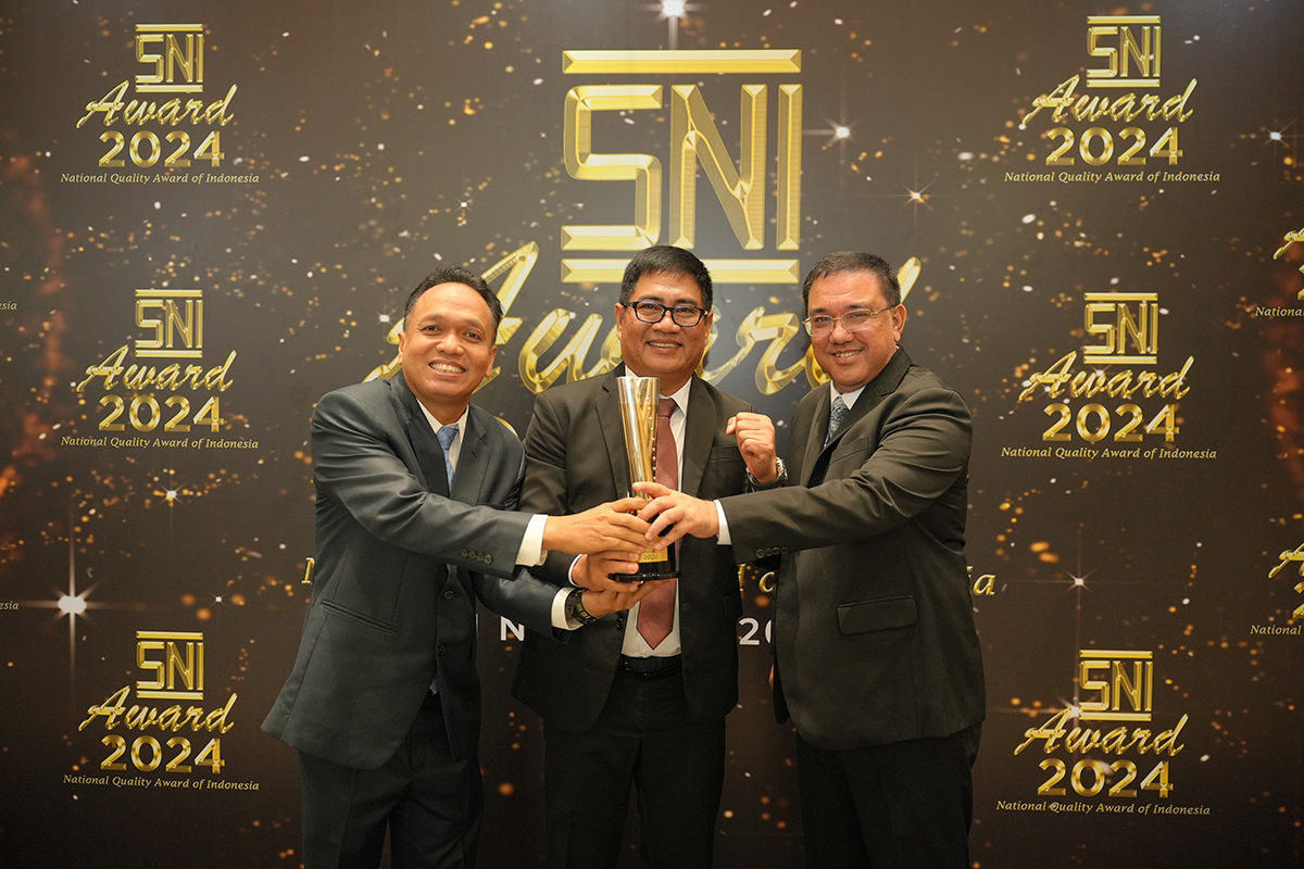 Luar Biasa! Pusri Palembang Raih Penghargaan Tertinggi Platinum di Ajang SNI Award 2024