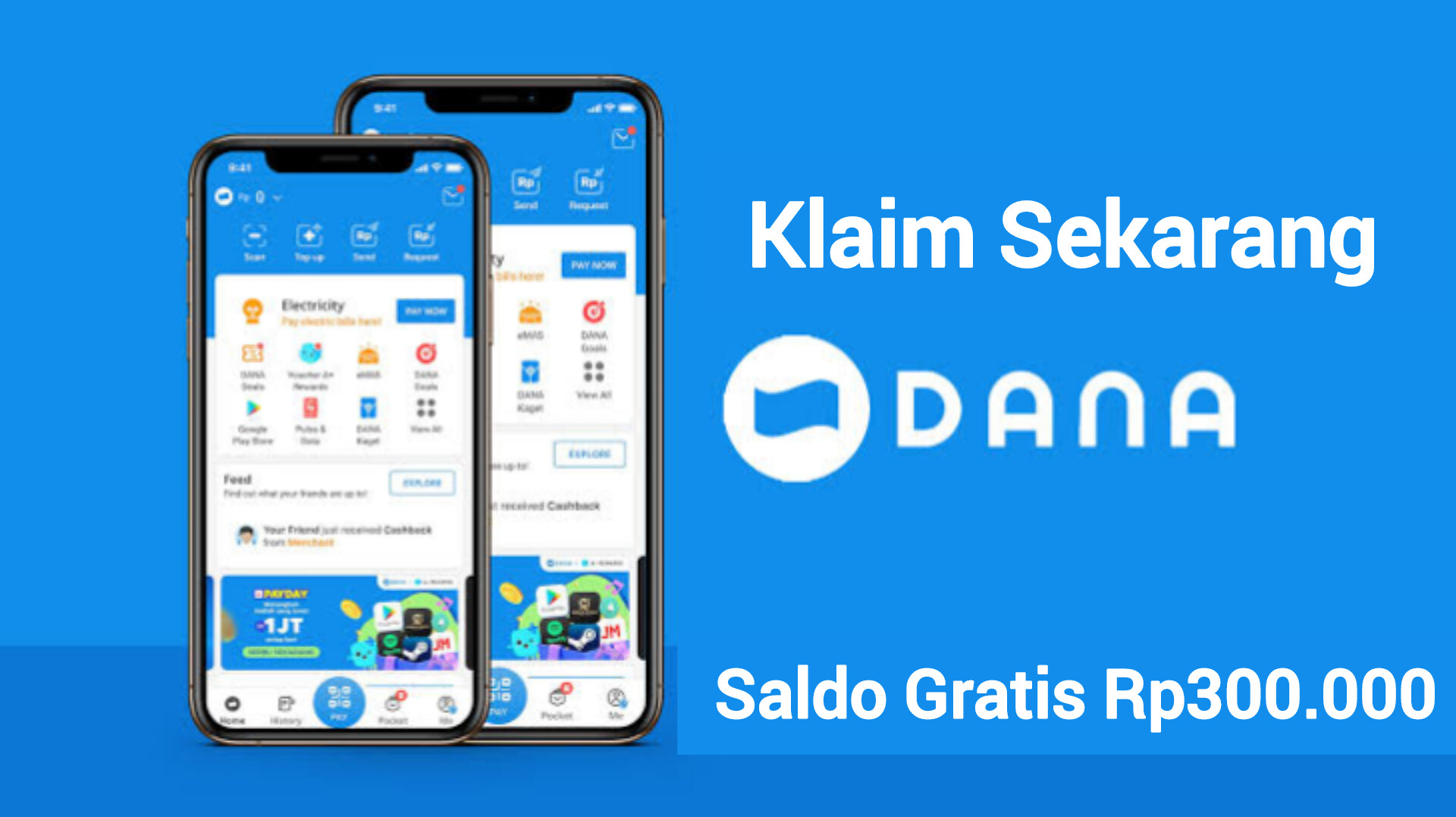 Rezeki Nomplok, Ada Link Dana Kaget Terbaru Buruan Klaim dan Dapatkan Saldo Gratis Sebesar Rp300.000