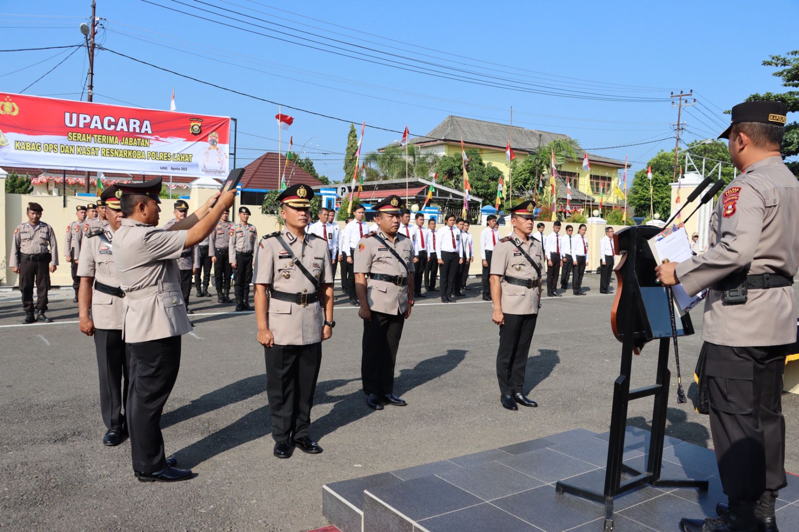 Sertijab Dua Pejabat Utama Akbp Eko Sumaryanto Berikan Pesan Ini 4227