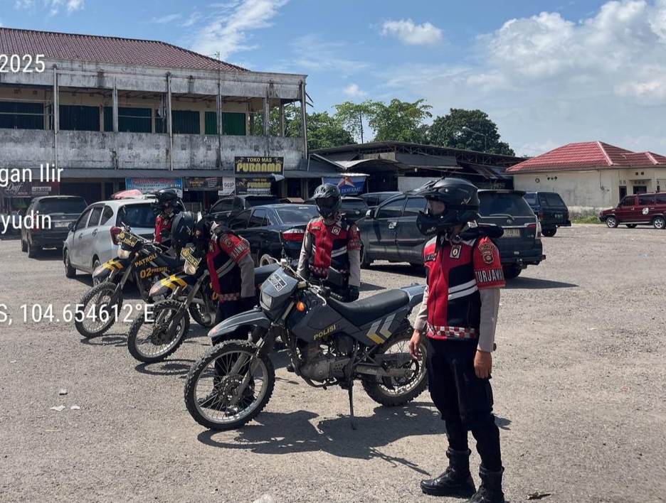 Antisipasi Tindak Pidana Guna Ciptakan Rasa Aman Masyarakat, Sat Samapta Polres Ogan Ilir Intensifkan Patroli