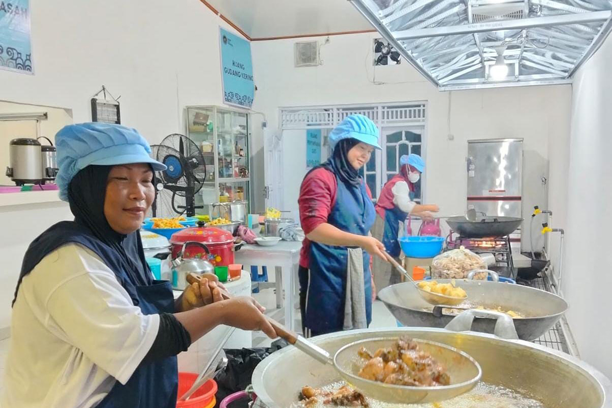 BRI Mendukung Pemberdayaan UMKM melalui Program Makan Bergizi Gratis di Tanjung Raja