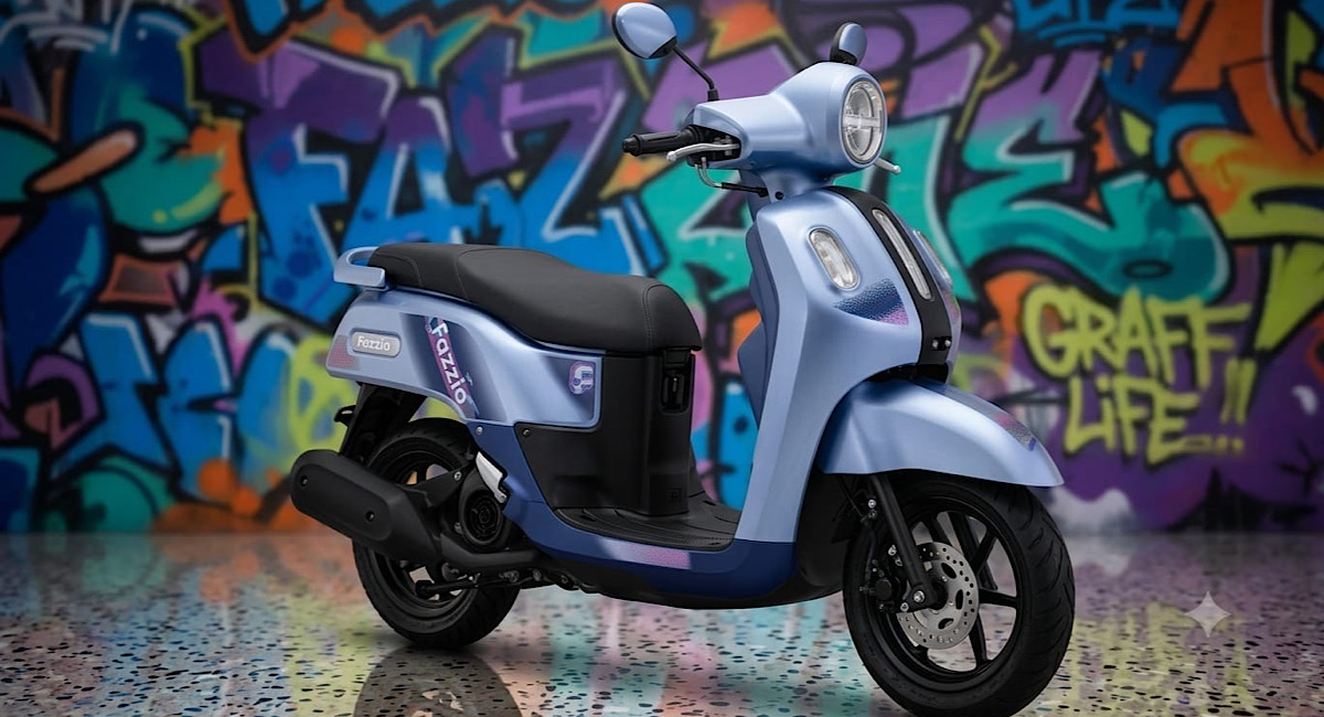 Intip Pesona Yamaha Fazzio Starry Night, Terbatas dan Bikin Melirik!