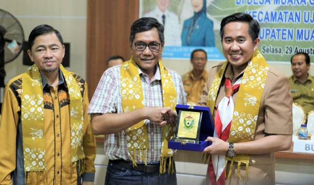 Ombudsman RI Kunjungi Desa Anti Korupsi Muara Gula Baru Kabupaten Muara Enim