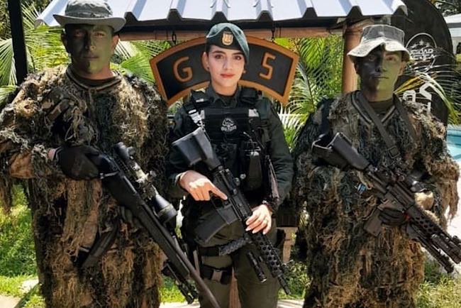 Polwan Cantik Diana Ramirez Rajin Unggah Aksinya di Instagram, Patroli di Kota Medellin yang Terkenal Ganas