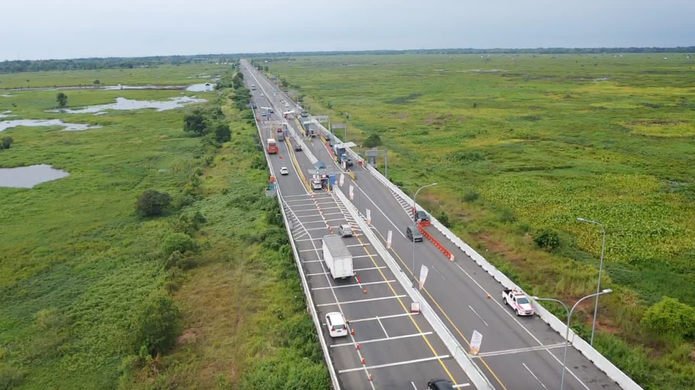 313.800 Kendaraan Melintas di Jalan Tol Trans Sumatera, Selama 3 Hari Periode Arus Mudik 2024
