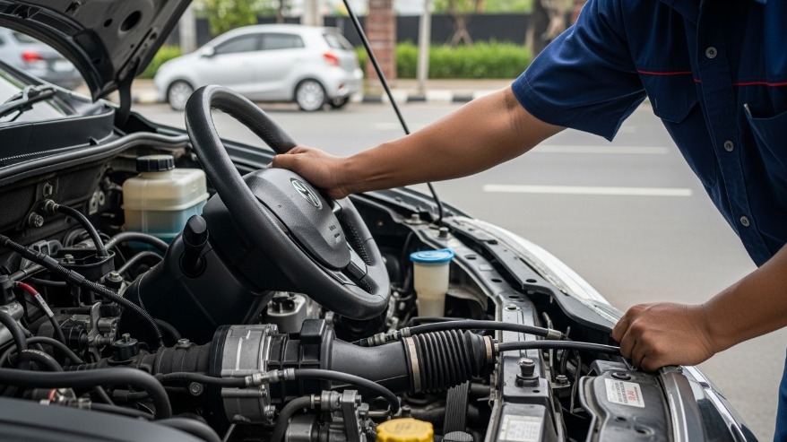 Setir Mobil Mendadak Berat Saat Putar Balik, Jangan Langsung Salahkan Ban
