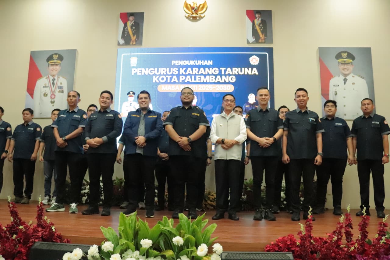 Ratu Dewa Harapkan Karang Taruna Palembang Jadi Mitra Aktif Pemerintah