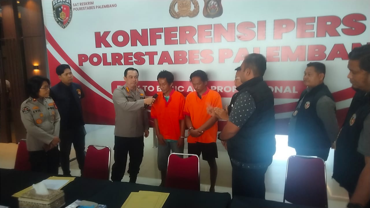 Polisi Tangkap 2 Begal Sadis Bersenpi di 15 TKP Palembang, Wilayah Sukarami Jadi Primadona