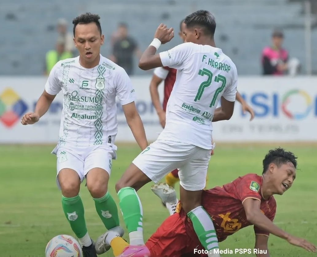 PSPS Riau dan PSMS Medan Imbang 1-1, Gagal Kudeta Klasemen Sriiwijaya FC di Pegadaian Liga 2 2023