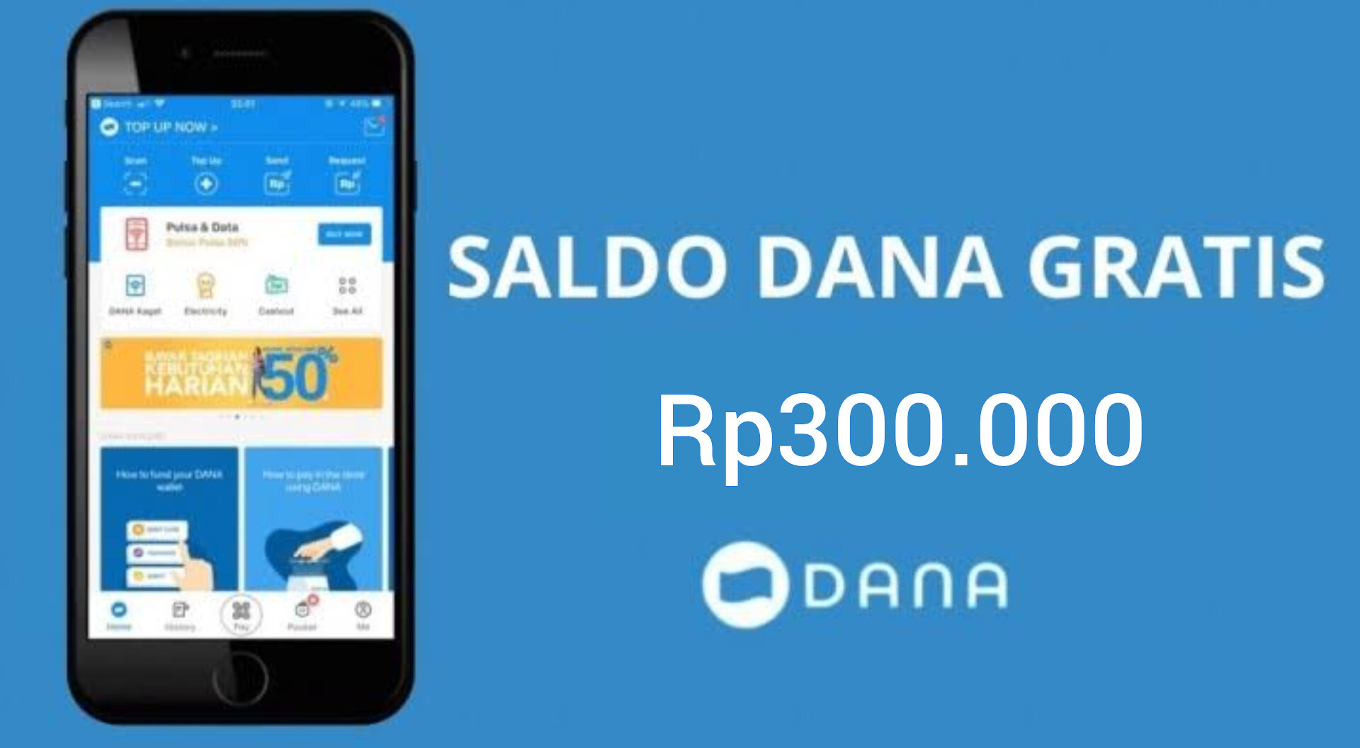 Langsung Klaim Link DANA Kaget Terbaru Hari Ini, Raih Kesempatan Dapat Saldo Gratis Hingga Rp300.000