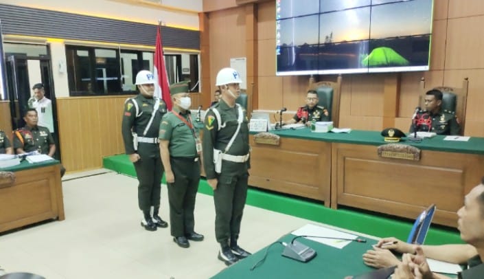 Pasrah, Terdakwa Kopda Bazarsah Tak Ajukan Eksepsi Dalam Kasus Pembunuhan Kapolsek Negara Batin