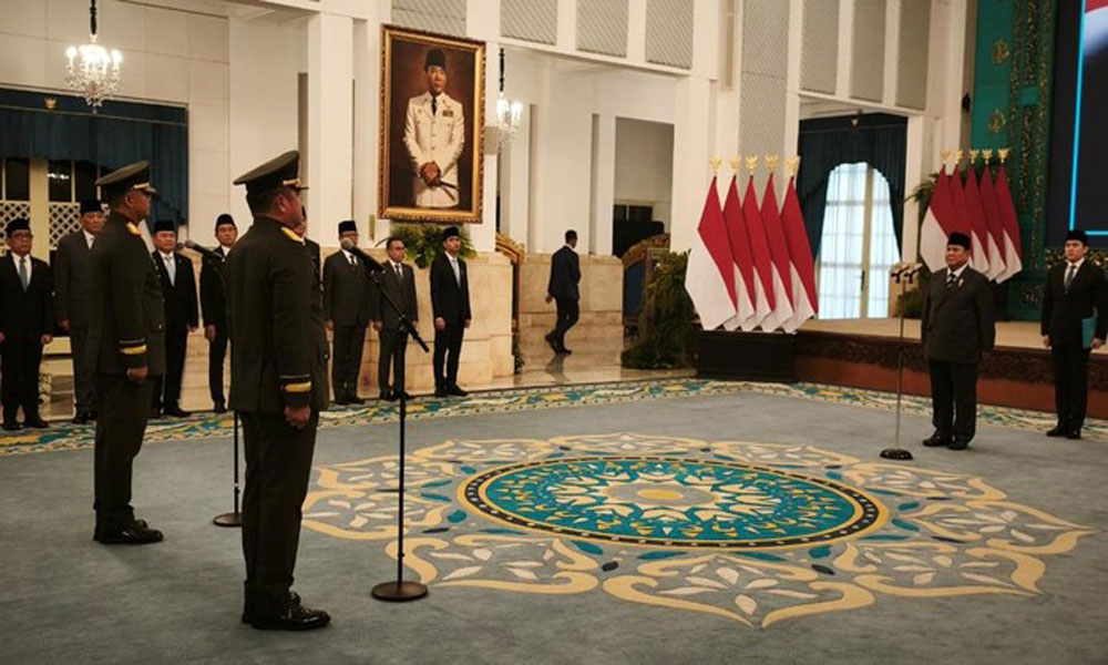 Prabowo Reshuffle Jabatan Petinggi TNI, Jenderal Tandyo Bertukar Jabatan dengan Jenderal Maruli