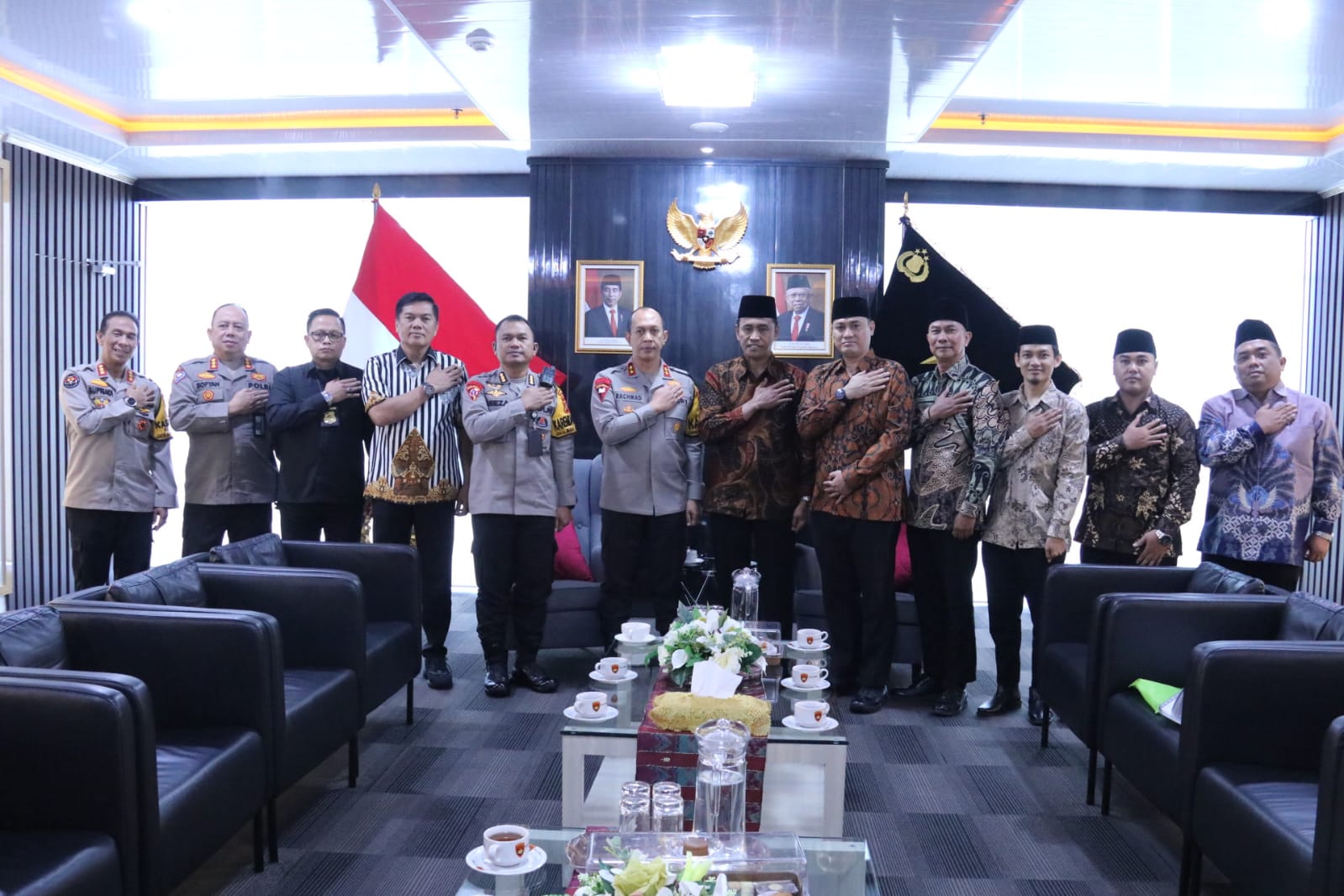 Pengurus DPW Lembaga Dakwah Islam Indonesia Sumsel Sampaikan 8 Program Bidang ke Kapolda