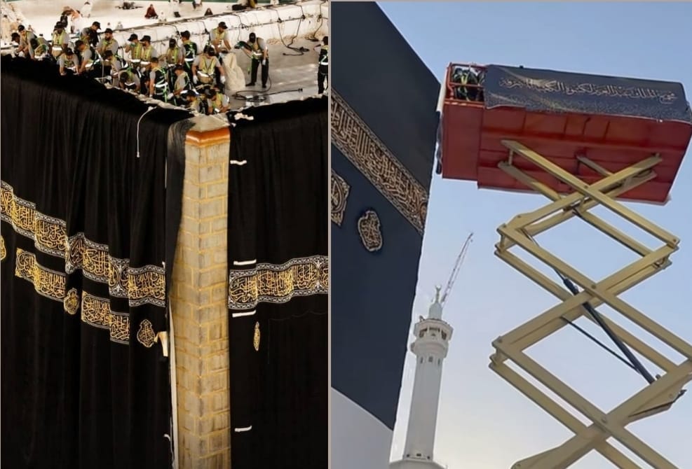 Masya Allah, Kiswah Baru Hiasi Ka'bah di Tahun Baru Hijriah 1446