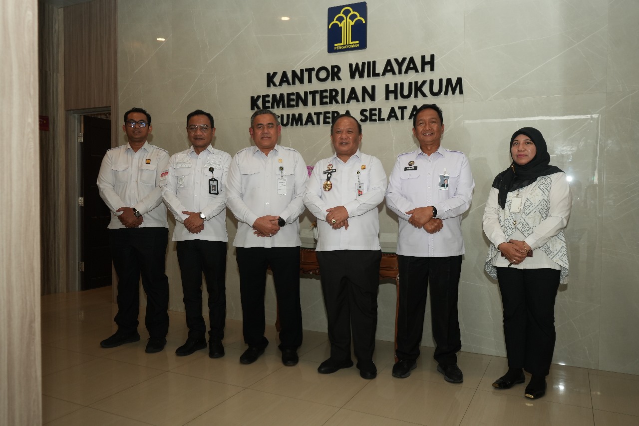 Kunjungan Direktur Pidana Ditjen AHU, Kemenkum Sumsel Matangkan Pelayanan Grasi Berbasis Digital