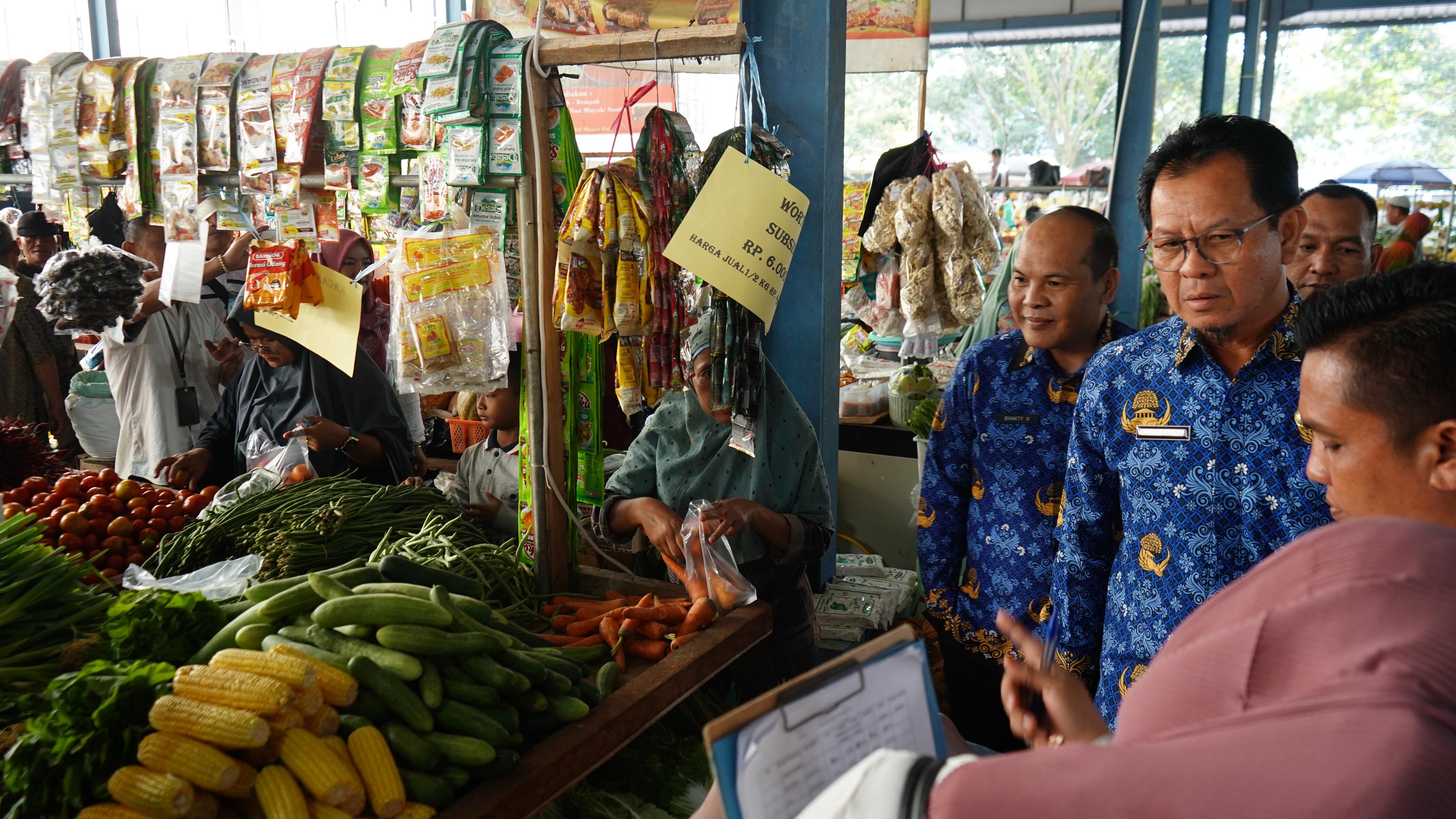 Komitmen Berkelanjutan: Pemeliharaan Stabilitas Harga Bahan Pokok di Muara Enim