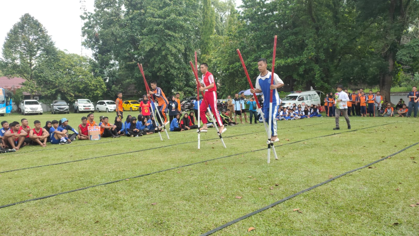 Ratusan Pelajar SLTA Ikuti Lomba Olahraga Tradisional