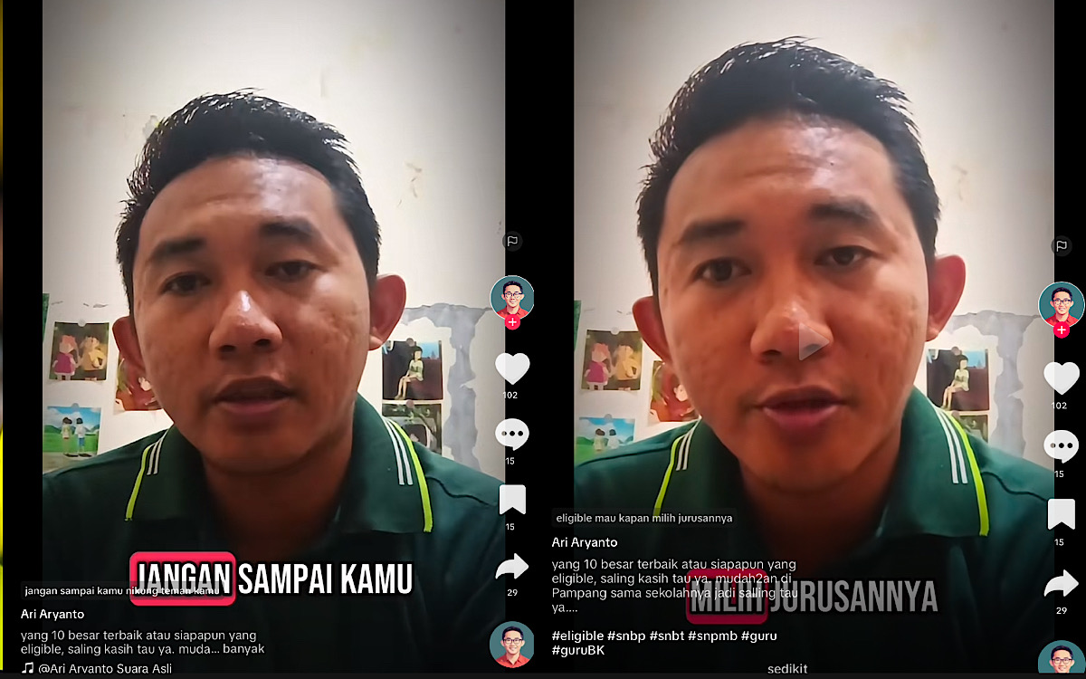 Siswa Eligible Diminta Ungkap Pilihan PTN Pavoritnya di SNBP 2025, Bahkan Kalau Perlu Dipampang Sama Sekolah 