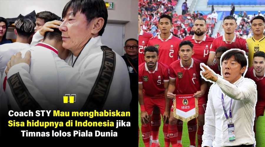 Nazar Shin Tae-yong Siap Jadi WNI Jika Indonesia Lolos Piala Dunia 2026