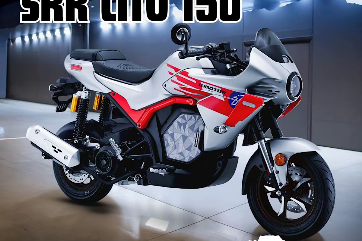 QJMotor SRK 150 Cito Desain Mirip Moge Tapi Mungil, Sekilas Seperti Motor Listrik Tapi Ini Matic