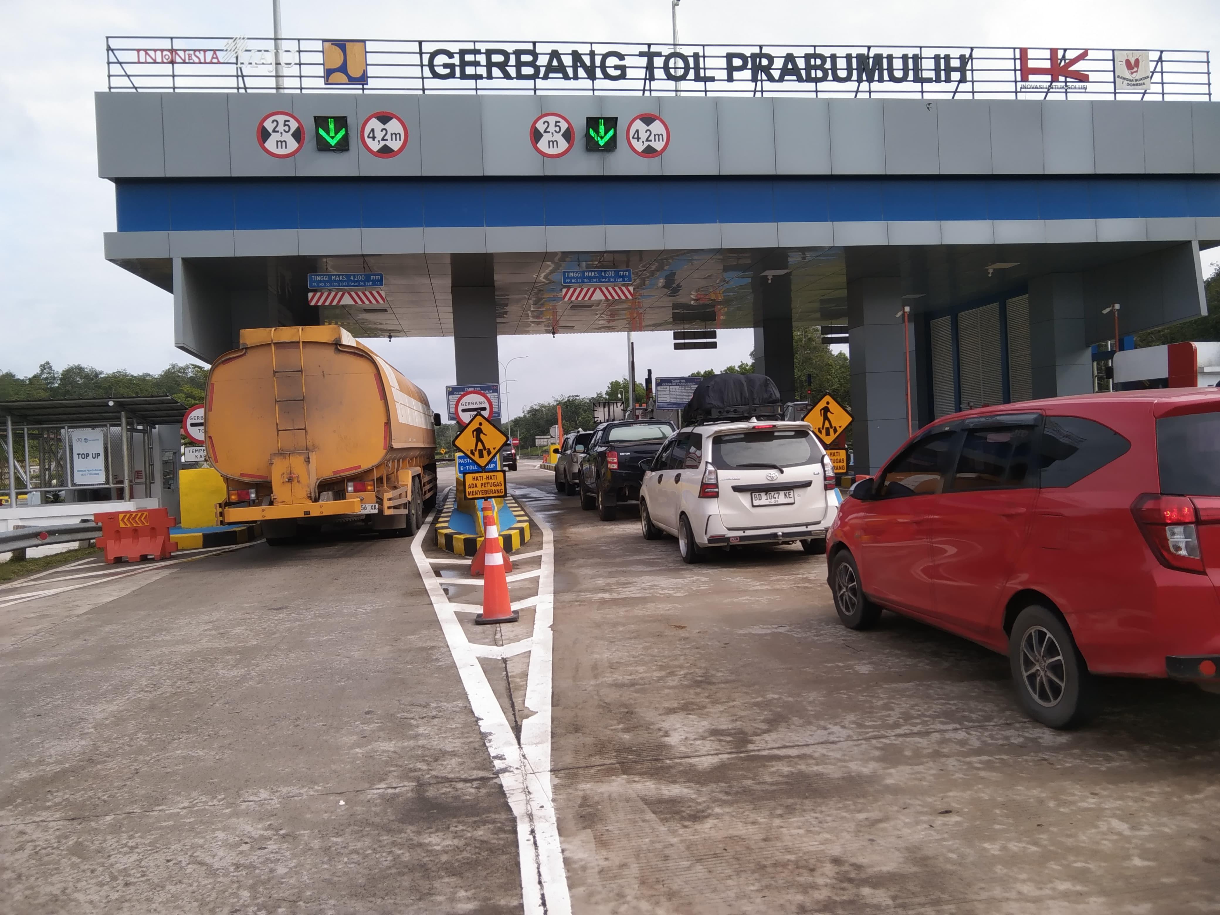 Libur Panjang Periode Isra Mi'raj dan Imlek, Trafik Lalu Lintas di Tol Trans Sumatera Naik 33 Persen