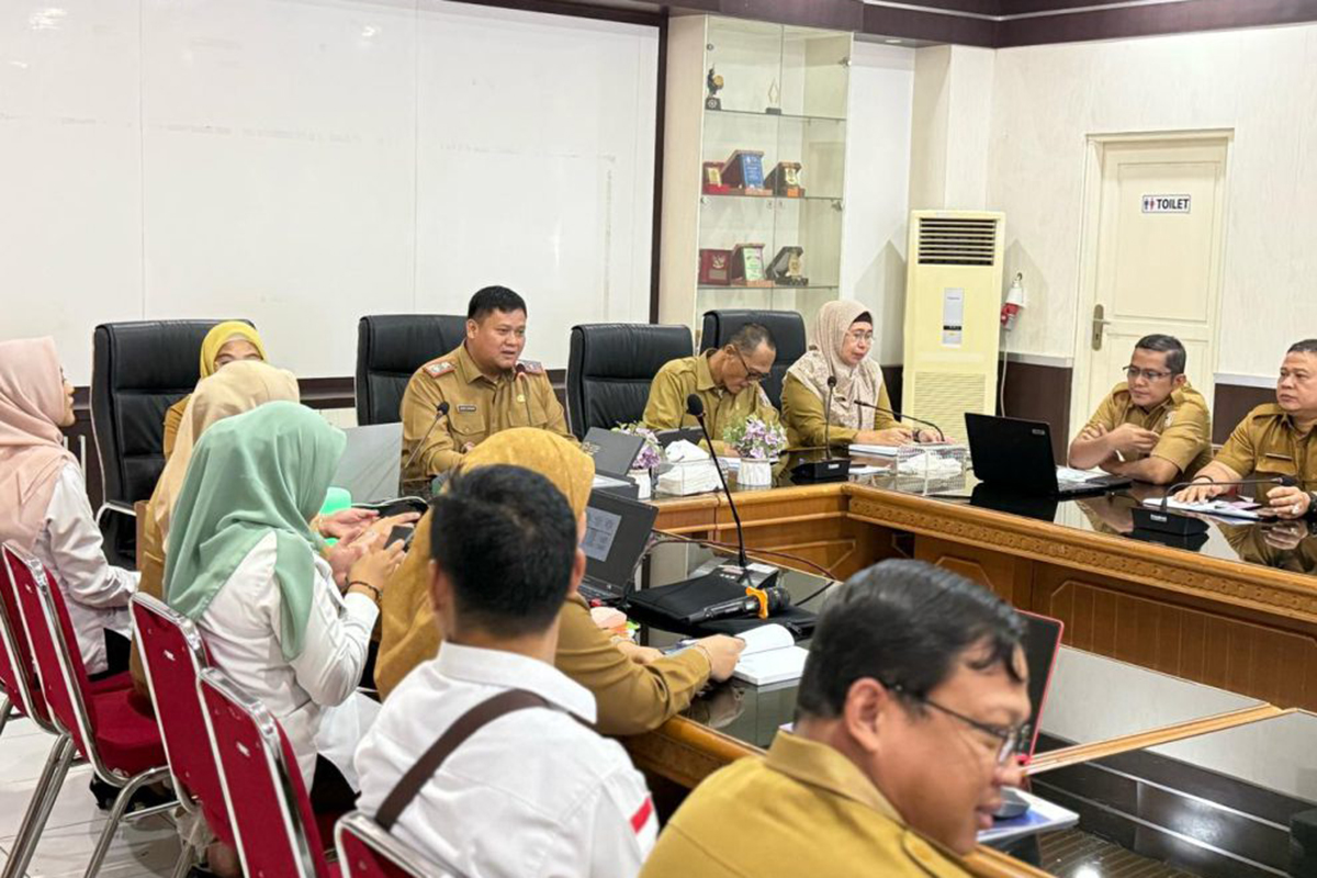 Sekda Banyuasin Erwin Ibrahim Buka Forum Gabungan Lintas OPD dalam Penyusunan RKPD 2026