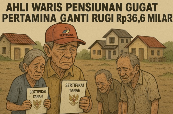 Cerita Pilu Ahli Waris Pensiunan, Miliki Sertifikat Tapi Tanah Dikuasai Warga Karena Pertamina Lalai
