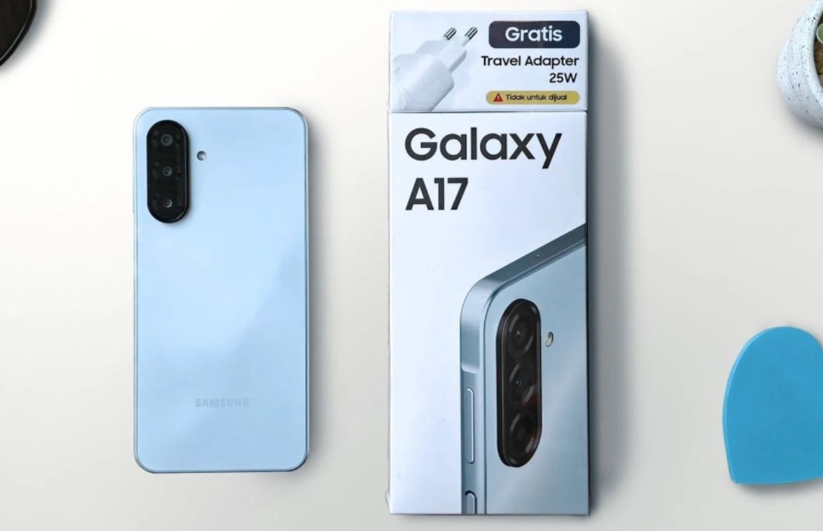 Samsung Galaxy A17 5G, Smartphone Ramping dengan Desain Modern dan Nyaman Digenggam 