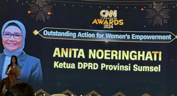Luar Biasa! Anita Noeringhati Dapat Penghargaan Outstanding Action for Women's Empowerment 2024