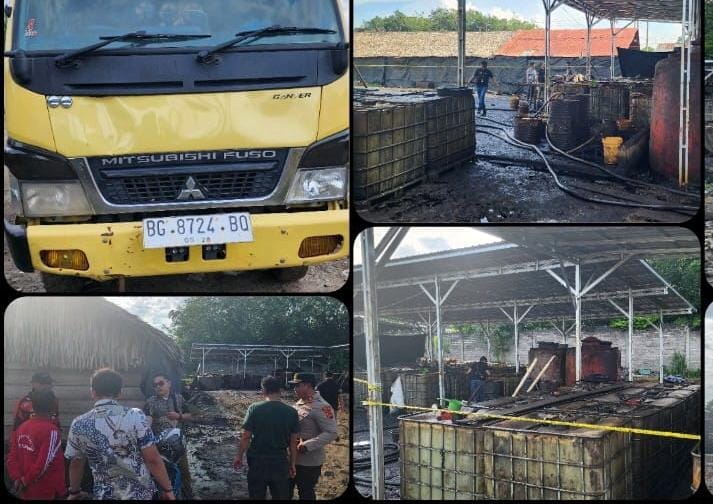 Gudang Penimbunan BBM Ilegal di Muara Enim Tak Jauh dari SPBU, Polda Sumsel Amankan Barang Bukti, Lumayan!